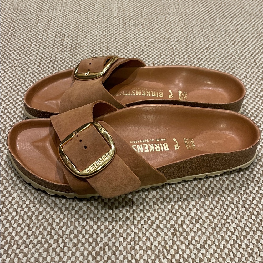 Birkenstock Madrid Big Buckle Oiled Leather - Picture 8 of 16